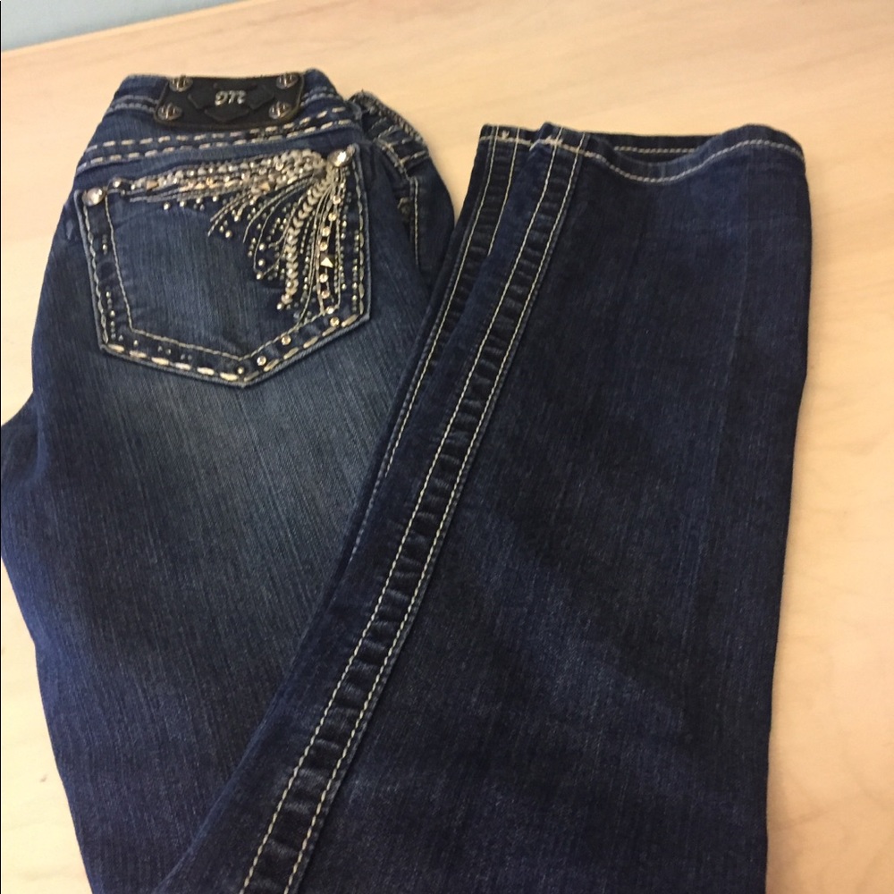 Miss me jeans straight leg size 26